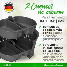 Cargar imagen en el visor de la galería, KochFix | Escalfador de huevos (juego de 2) para Thermomix TM5, TM6, TM31
