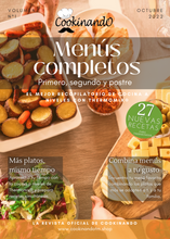 Cargar imagen en el visor de la galería, REVISTA Vol. I Menús completos: Primero, segundo y postre | ENVÍO GRATIS
