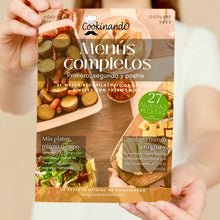 Cargar imagen en el visor de la galería, REVISTA Vol. I Menús completos: Primero, segundo y postre | ENVÍO GRATIS
