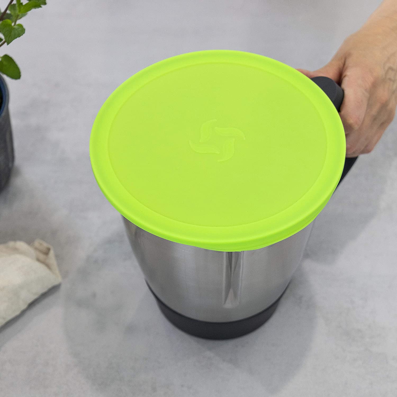 Mixcover Agua de la tapa de silicona y olor compatible con Thermomix Tm5  tm6 amigo verde