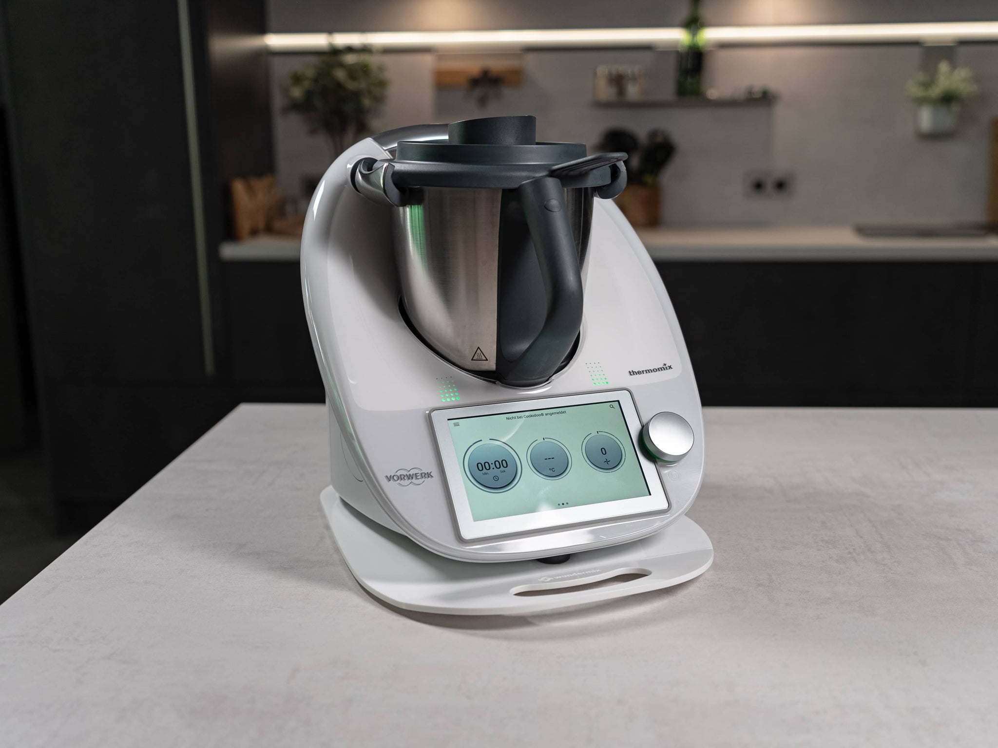 Tabla deslizante acrílica para Thermomix TM6 TM5 – Tabla de desplazamiento  rápido para robot de cocina Thermomix Vorwerk TM 6 accesorios, color blanco  : : Hogar y cocina