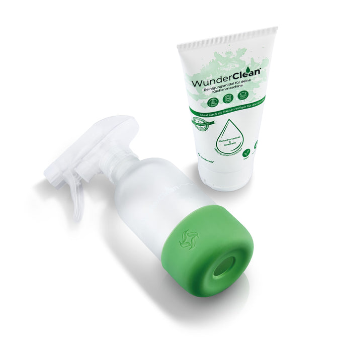 ¡NUEVO! WunderClear + Botella de Spray | Limpiador ecológico para Thermomix 150g